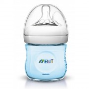 AVENT FĽAŠA 125ML NATURAL PP RUŽOVÁ A MODRÁ