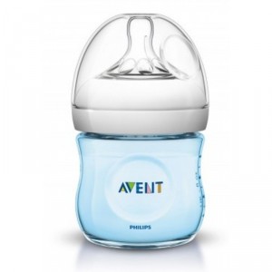 AVENT FĽAŠA 125ml NATURAL PP RUŽOVÁ A MODRÁ