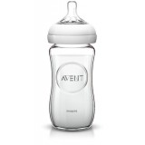 AVENT FĽAŠA 240ML NATURAL SKLO