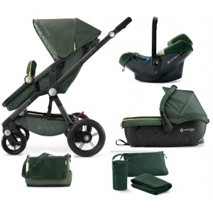 kočík CONCORD WANDERER TRAVEL SET LIMITED EDITION JUNGLE GREEN